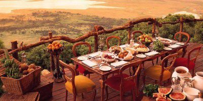Ngorongoro Crater Lodge Breakfast